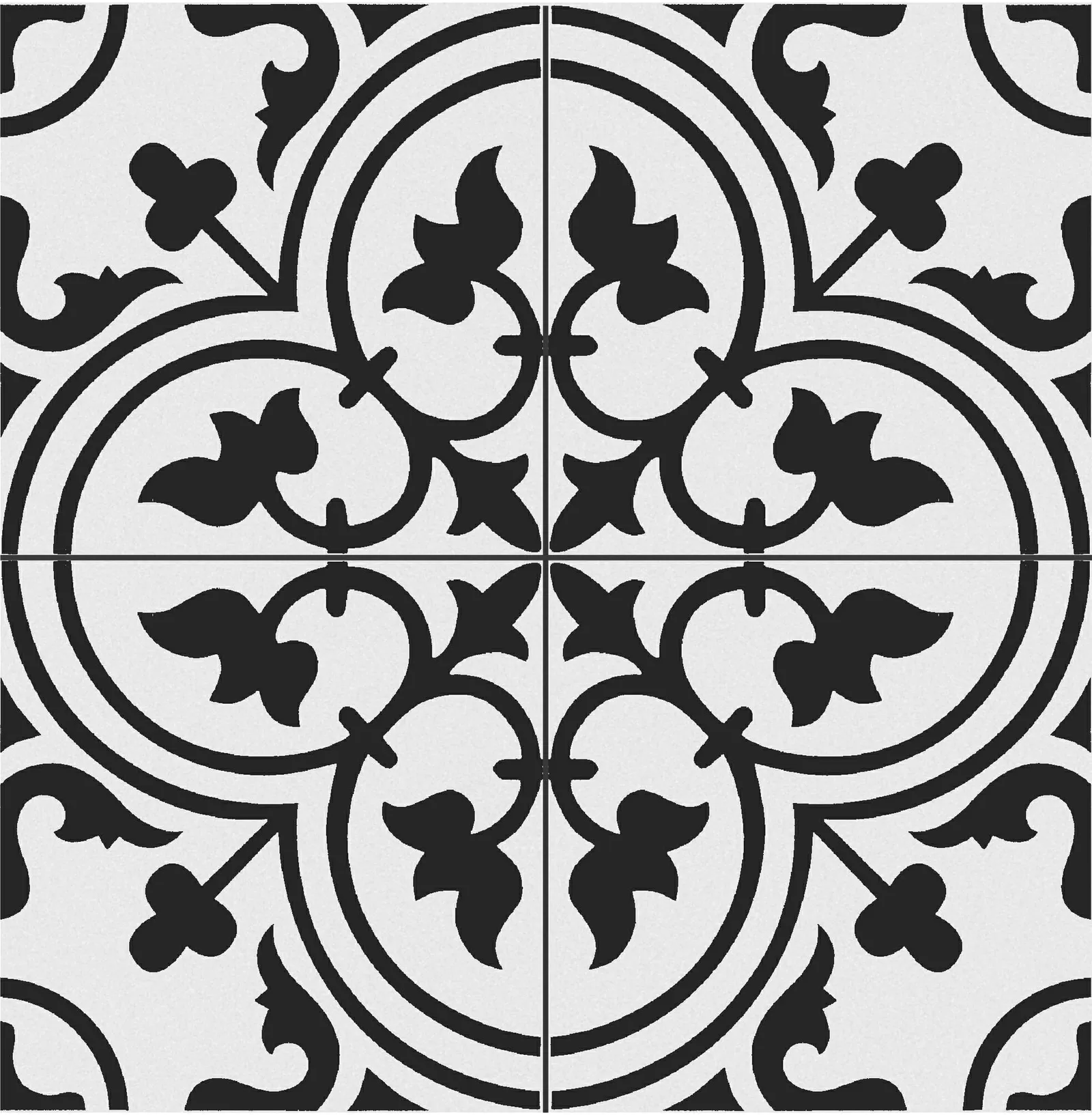Tudor White Pattern